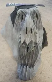 New Gaping Wraith Scary Ghost Mask Halloween Costume