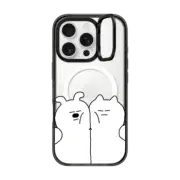 iPhone 16 Pro Impact Ring Stand Case MagSafe Compatible SOSO CAT&DOG