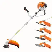NNEDSZ Garden Whipper Snipper Brush Cutter 43cc + 4 Blade