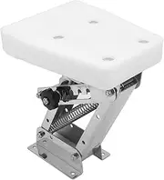 Outboard Motor Bracket, Marine Outboard Auxiliary Boat Motor Bracket for 7.5 to 20 2 Stroke Motors, Heavy Duty Stainless Steel Motor Bracket