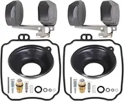 WFLNHB 2 Set of Carburetor Repair Kit Rebuild Float Replacement for Yamaha XVS650 V-STAR 1998-2015