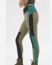 The North Face Steep Tech Fleece Olive Green Jogger Leggings Women's Size M
