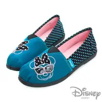 在飛比找蝦皮商城優惠-Disney 幽默佳作 墨鏡米妮混搭幾何方塊懶人鞋-藍(DW