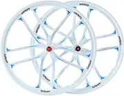 Road Bike Wheelset 26 Inch Bicycle Wheelset Rear Wheel Front Wheel, MTB Wheel, Bicycle Rims, Bicycle Wheels, Magnesium Alloy, Disc Brake, Hybrid 8 9 10 11 Speed(C)