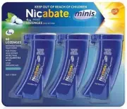 Nicabate Minis Lozenges - 4mg 60 Pack