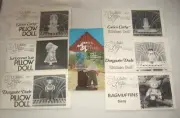 6 Annies Attic Kitchen and Pillow Dolls and Ragamuffin Doll Pattern & Brochure