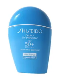 在飛比找Yahoo奇摩拍賣-7-11運費0元優惠優惠-日本Shiseido資生堂藍胖子防曬霜50ml白字款防紫外線