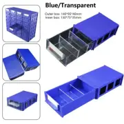 1PC Stackable Plastic Small Hardware Parts Organizer Garage Storage-Box