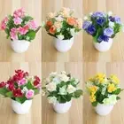 Flower Arrangement Artificial Potted Plants Home Indoor Decor
