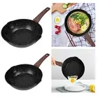Frying Pan Wok Pan Cooking Saucepan for Electric Gas Cooker Home Restaurant