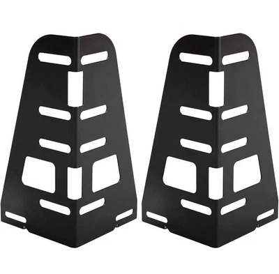 Zinus Smartbase 4-Piece Bracket Set and Bed Skirt for Twin Bed Frame New 5x5x10