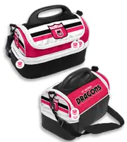 St George Illawarra Dragons NRL Retro Design Insulated School Lunch Box dome Cooler BAG