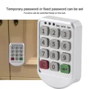 Electronic Code Lock Keypad Number ABS Plastic Panel Cabinet Lock for Lockers