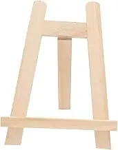 STOBOK Hand Crafted Easel Small A-Frame Easel for Painting Photo Frame Bracket Desk Calendar Display for Studio Use