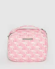 Print Multi Compartment Cosmetic Case