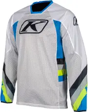 Klim Mojave, jersey , color: Light gRey/Neon-Blue/Neon-Yellow , size: XXL