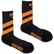 Fox Factory High Tail Socks - Black - Small/Medium FXHB001007