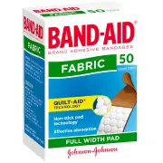 Band-Aid Fabric Strips X 50