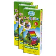 3x Boyle Crafty Kits Build & Paint Wooden Birdhouse Kids/Child Activity Toy 5y+
