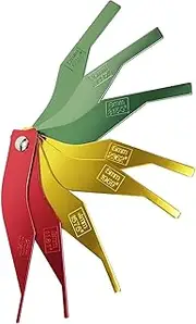 8 in 1 Automotive Brake Pad Feeler Lining Thickness Gauge Measure Tool
