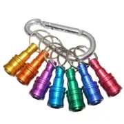 1/4inch Shank Screwdriver Bits Holder Extension Bar Keychain