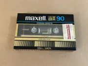 Vintage Maxell UD XL II 90 - High Position Cassette Tape NEW SEALED S3