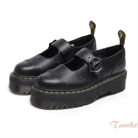 在飛比找momo購物網優惠-【Taroko】個性T字帶雙層荔枝紋真牛皮厚底松糕鞋(黑色)