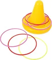 Single-Leg Stool for Boys and Girls Physical Training Aid Toss Game Toy Sensory Equipment for School Home Plastic