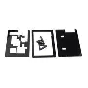 Acrylic Front & Back Shell + Base+ Screws For 7 inch Raspberry Pi 2 B LCD Screen