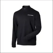 Polaris Men's Roseau Quarter-Zip Sweater Black 2862522