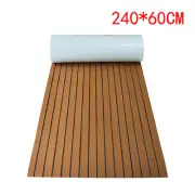 EVA Brown Foam Boat Flooring Marine Teak Decking For Yacht Carpet 240x60CM