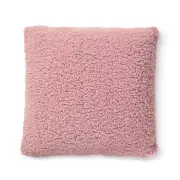 Bedding House Sherpa Mauve 45x45cm Filled Cushion