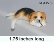 1:12 Scale Dollhouse Miniature Dog - Beagle