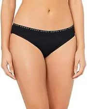 [Bonds] Women's Underwear Hipster Bikini Brief, New Black (3 Pack), 12 (3 Pack)