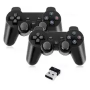 2 pcs 2.4Ghz Wireless Gamepad Controller For Game Stick GD10 / M8 / G5 / G11 PRO Game Box Video Game Console Controle black