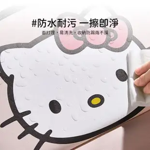 【HELLO KITTY】凱蒂貓新款汽車椅背收納袋車用餐桌 車用置物袋掛袋(椅背收納袋 後座置物架 車用收納)