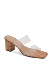 Andre Assous Women's Didi Square Toe Slip On High Heel Sandals - Exclusive