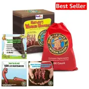 500 Count Large Nightcrawlers - Ideal for Compost, Gardening, and Fishing Needs