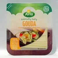 在飛比找PChome商店街優惠-ARLA高達天然乳酪片150G盒裝，GOUDA。100%天然