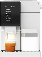 Terra Kaffe - Super Automatic Espresso Machine - 75 oz - Black - Roaster Approved - Customizable - Auto Wake & Sleep