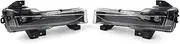 Fog Light 2Pcs Car Fog Lamp Daytime Running Light DRL With Yellow Turn Signal Light For Tesla Model 3 2017-2021 For Model Y 2019-2022