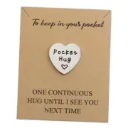 Pocket Hug Token Gift Idea Going Away Gift Long Distance Relationship Gift
