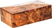 BAZAARDI Hand Carved Wooden Multipurpose Keepsake Jewelry Decorative Art Box Storage Organizer (Large wood Box,Antique) (LARGE)