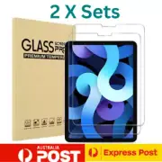 2x Tempered Glass Screen Protector For Apple iPad Air1/2/4/5 Pro 9 8 7 6 5 4 3 2