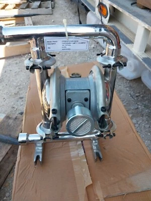 Edicon Diaphragm Pump 1" DP25SST SS Clamped Teflon 9908481810 New
