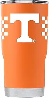 Gametime Sidekicks Tennessee 20oz Orange Stainless Steel Tumbler w/Checkerboard