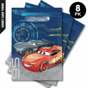 8pk Cars Lightning McQueen Party Loot Bags | Kids Birthday Gift Bag Party Favour