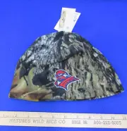 Mossy Oak Camouflage Beanie Hat Fleece Cameo Camo Lumberjack Patch Embroidered