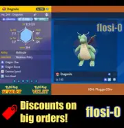 6IV Shiny Dragonite Pokemon Scarlet and Violet