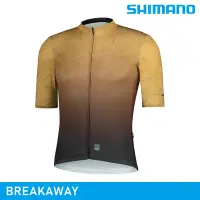 在飛比找Yahoo奇摩購物中心優惠-SHIMANO BREAKAWAY 短袖車衣 / 芥末黃